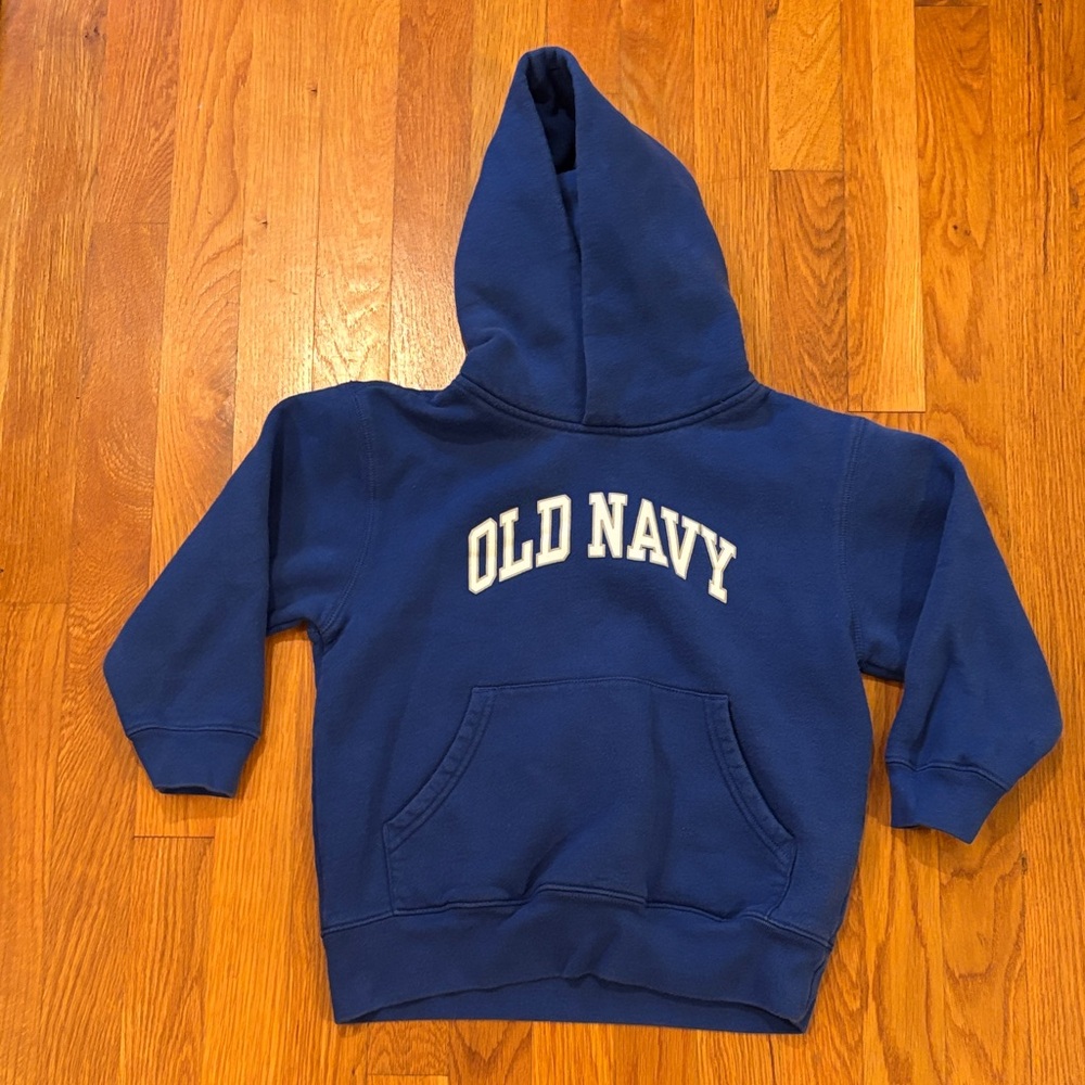 Old Navy Kids Blue Hoodie with Logo